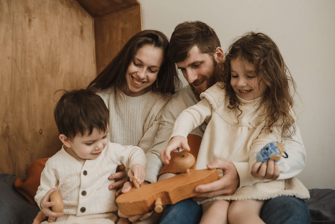 A happy family