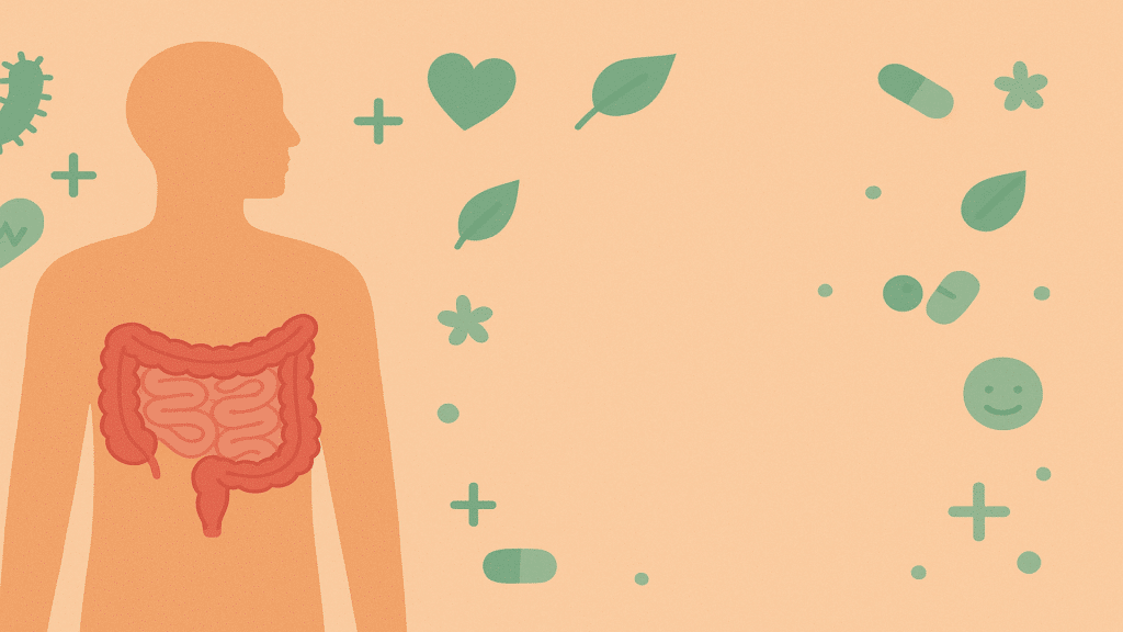 A picture depicting gut health