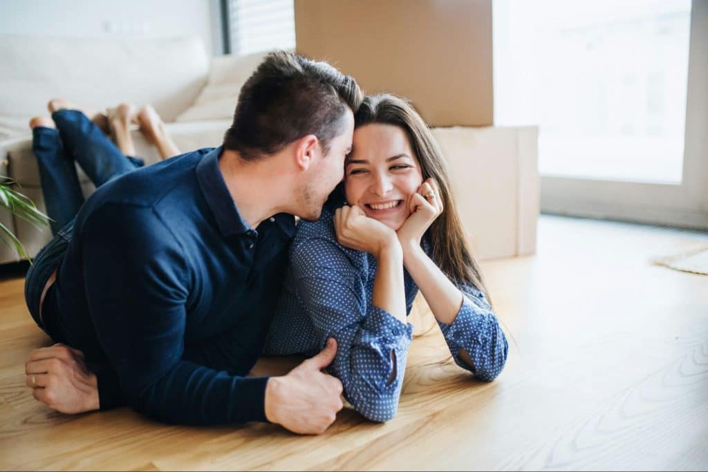 A man and woman together