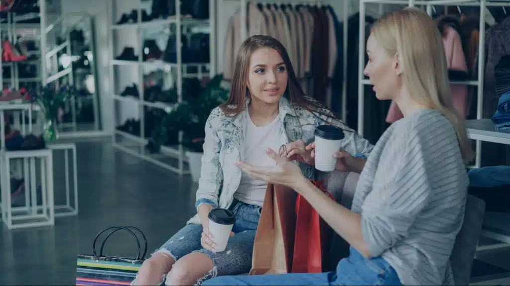 Two women together