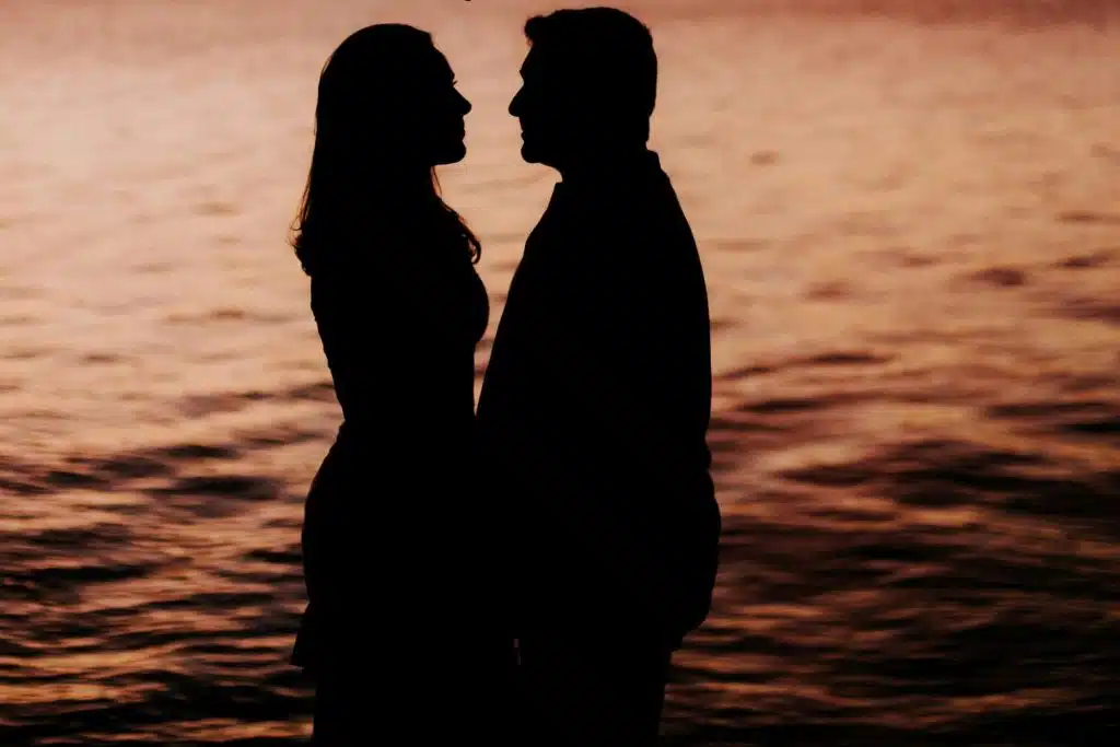 A man and woman together 