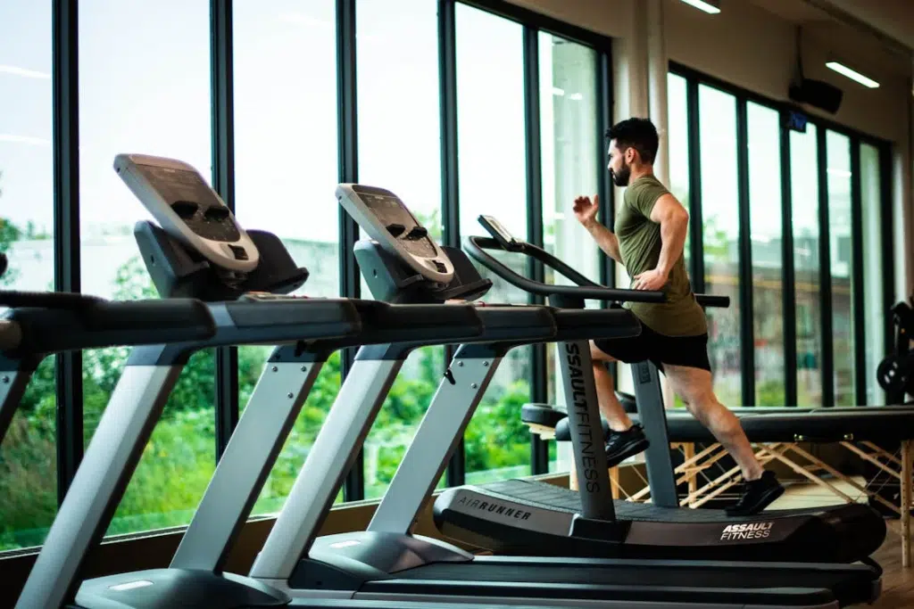 A man working out