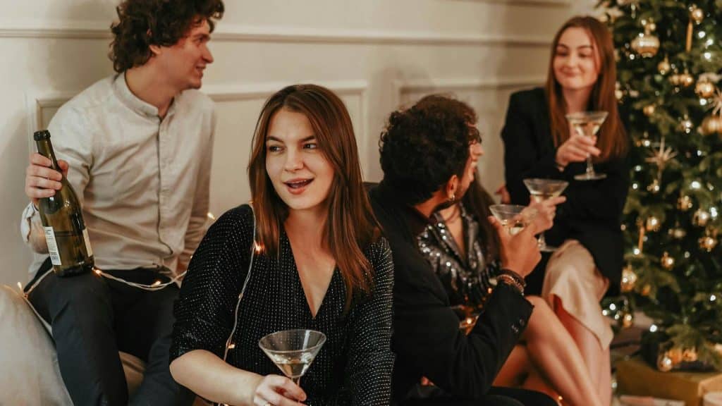 Alcohol can loosen nerves, but it can also lower judgment. Family gatherings magnify both effects.