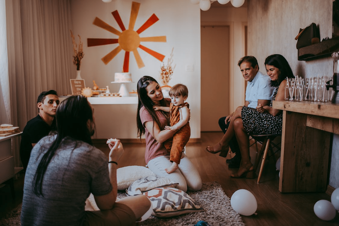 A family gathering
