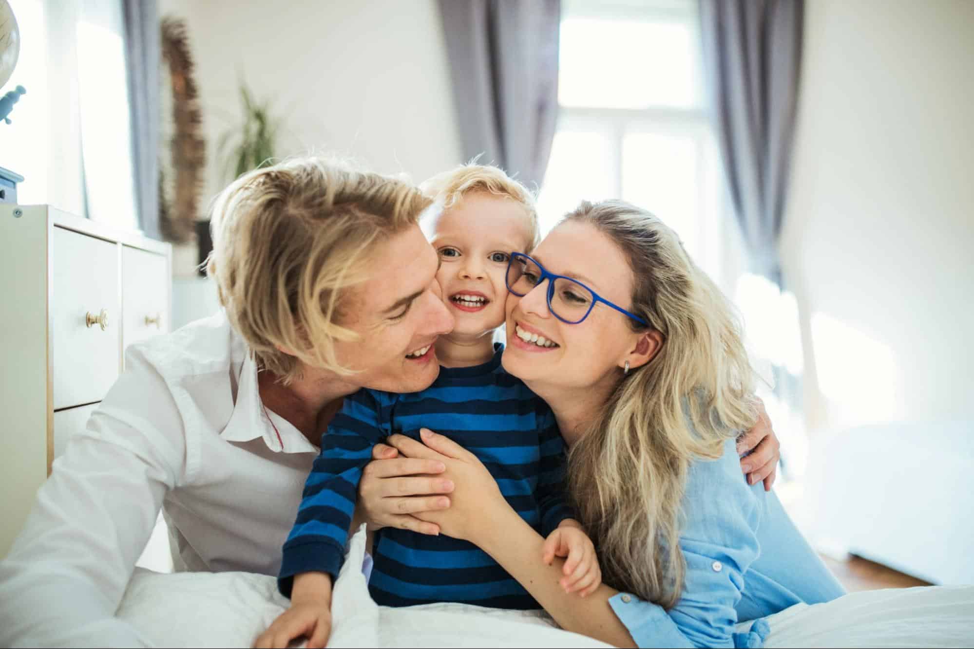 A picture of a family