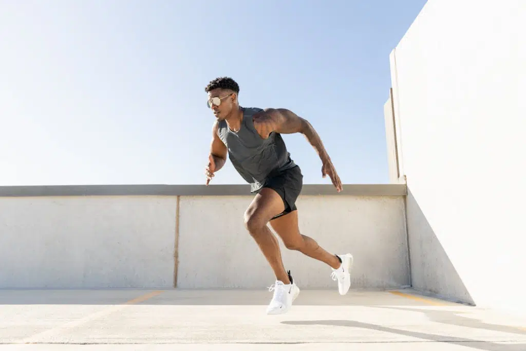 A man working out