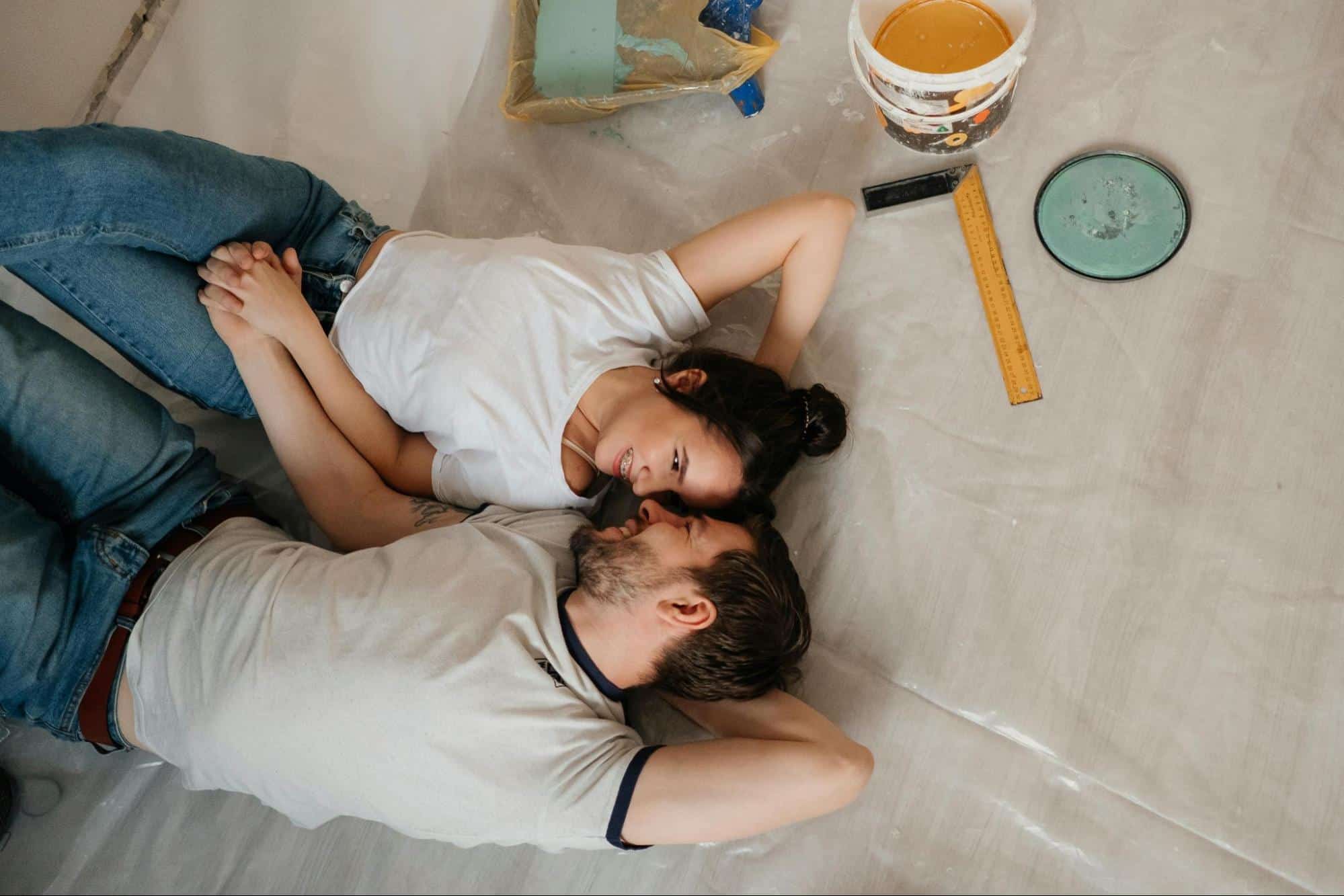 A man and woman together