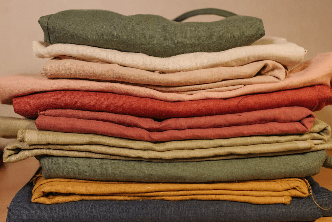 Folded clothes
