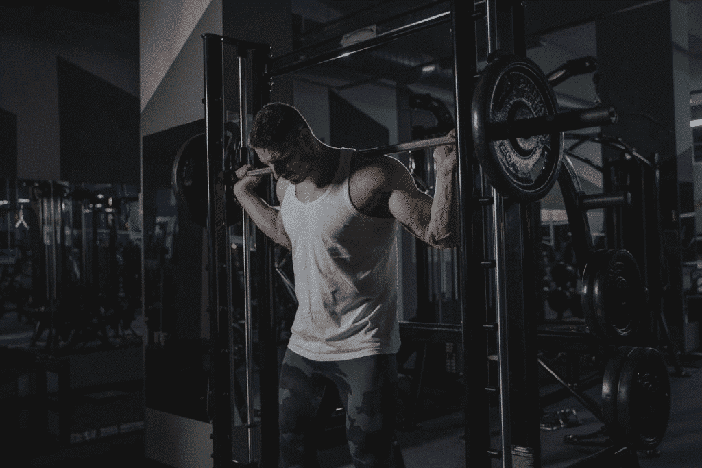 A man working out