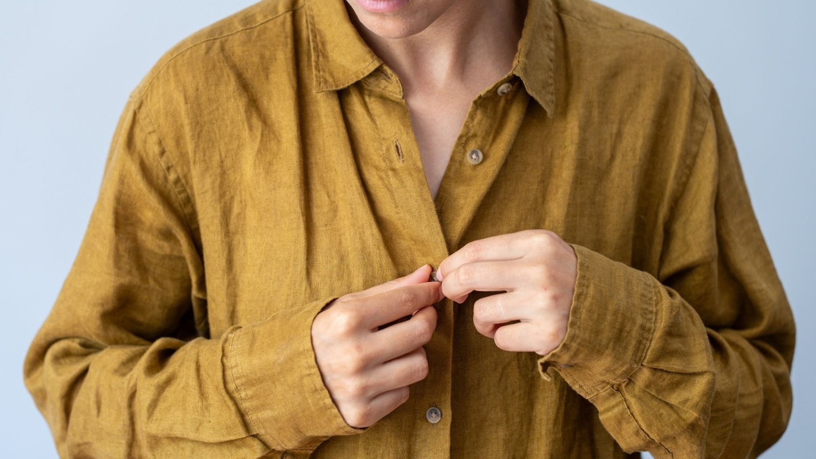 A man wearing a polo
