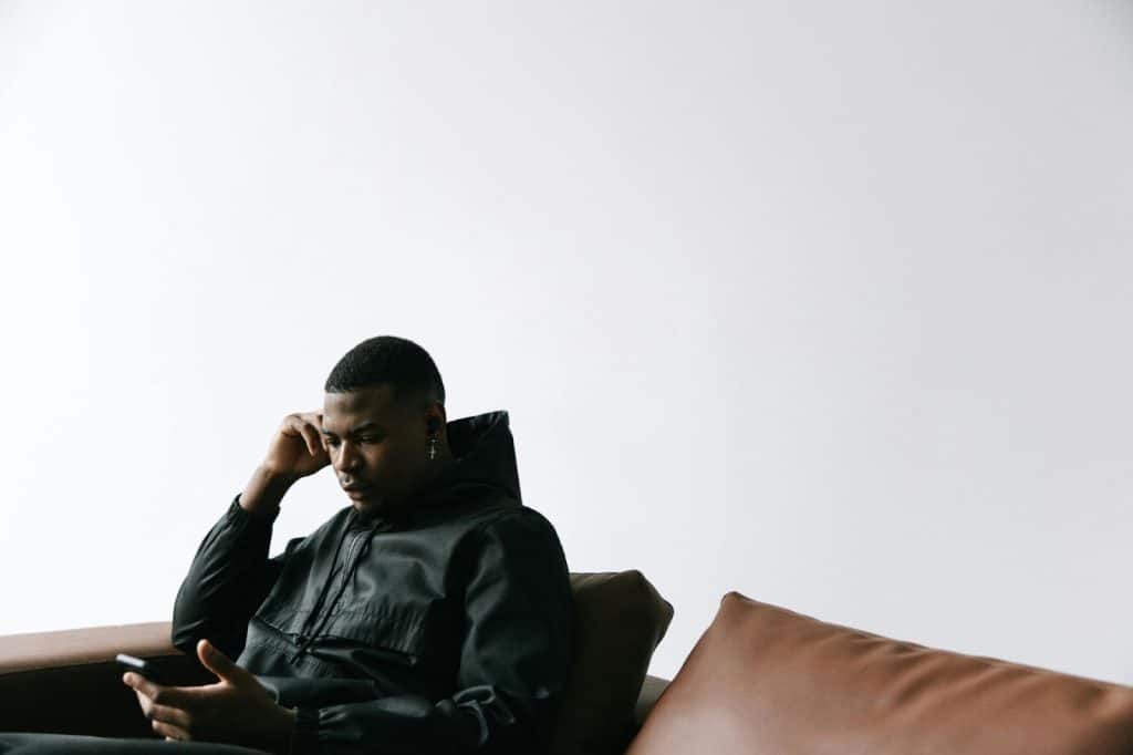 A man looking exhausted
