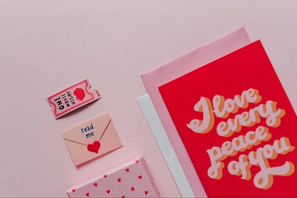 A picture of gift card 