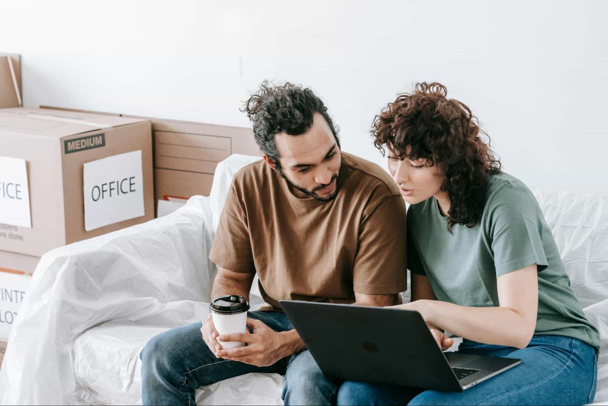 A man just listening to woman’s plans