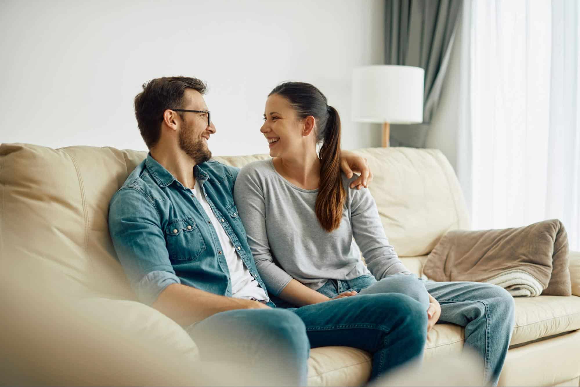 A man and woman together