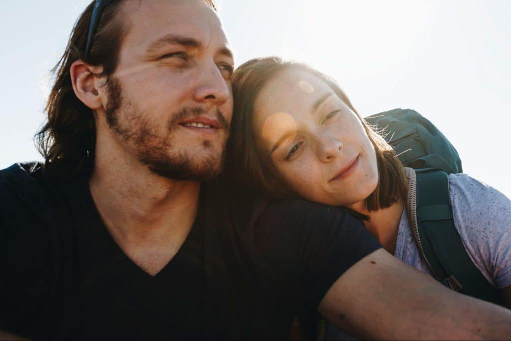 A man and woman together