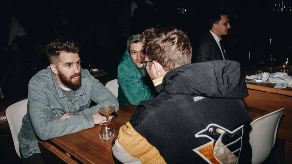 Men at the bar