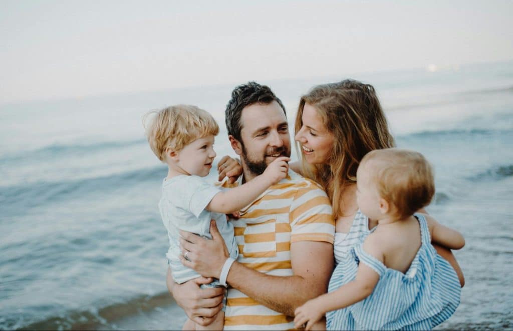 A picture of a family