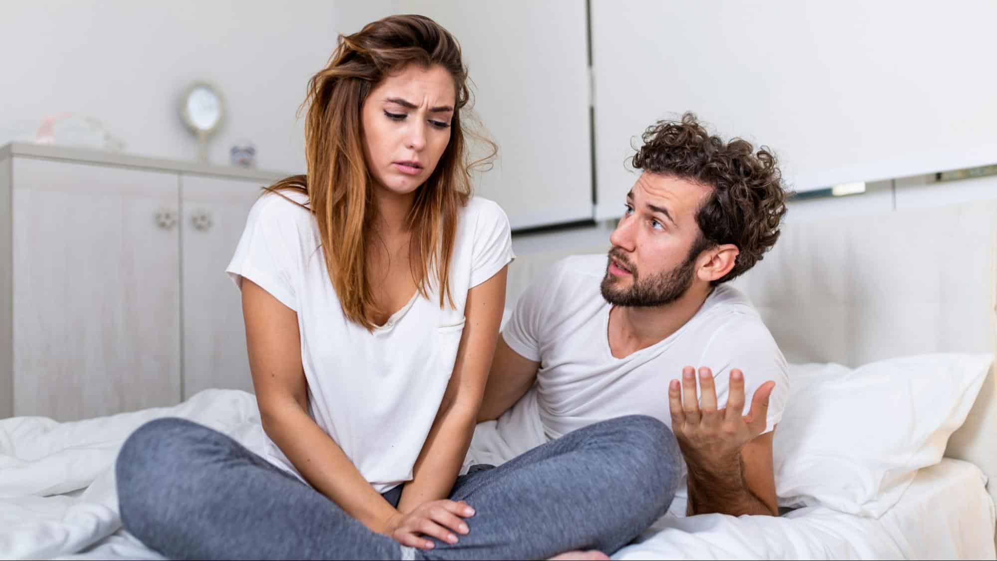 A man noticing a woman’s flaws