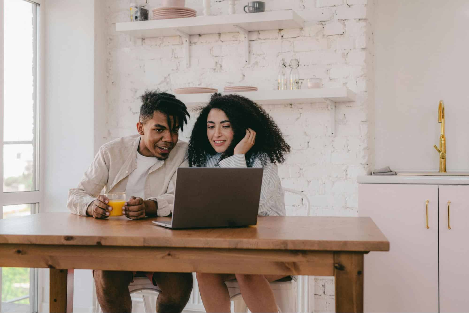 A man and woman together