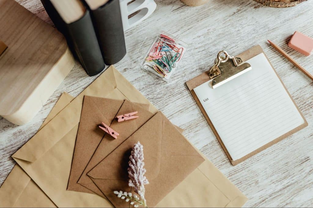 A picture of a personalized gift card