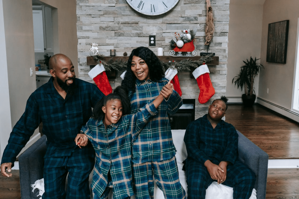 A happy family