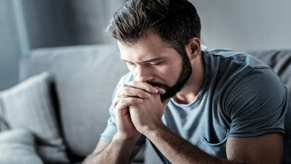 A man deep in thought