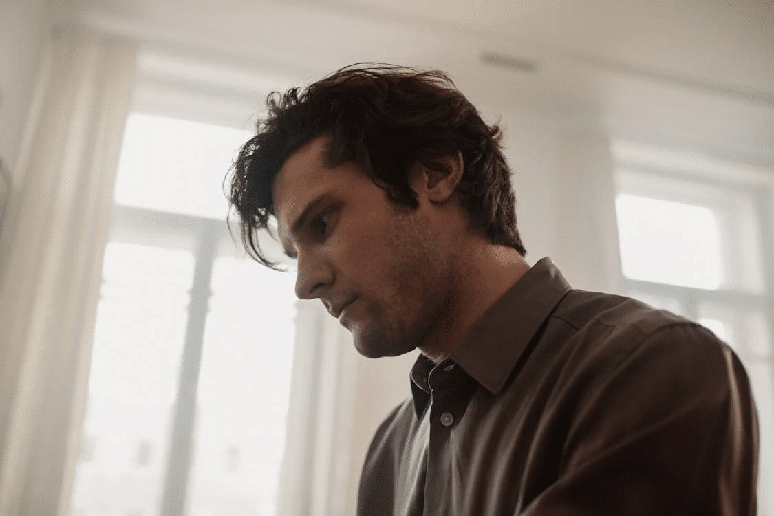 A man thinking deeply