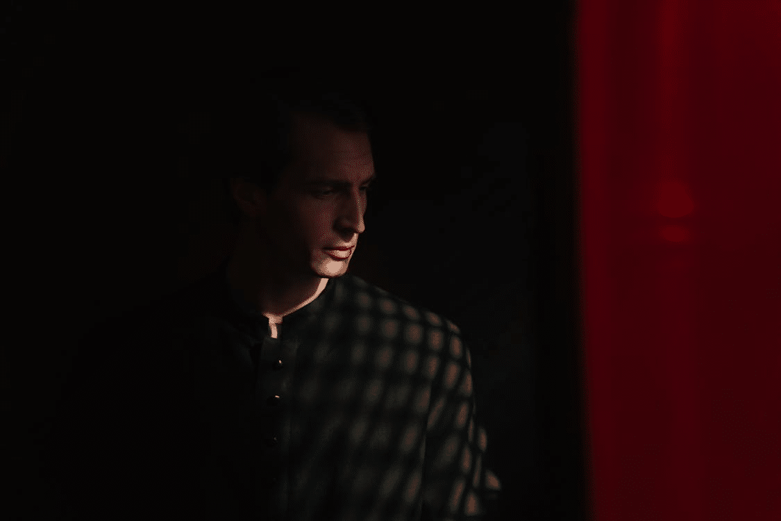 A man looking troubled