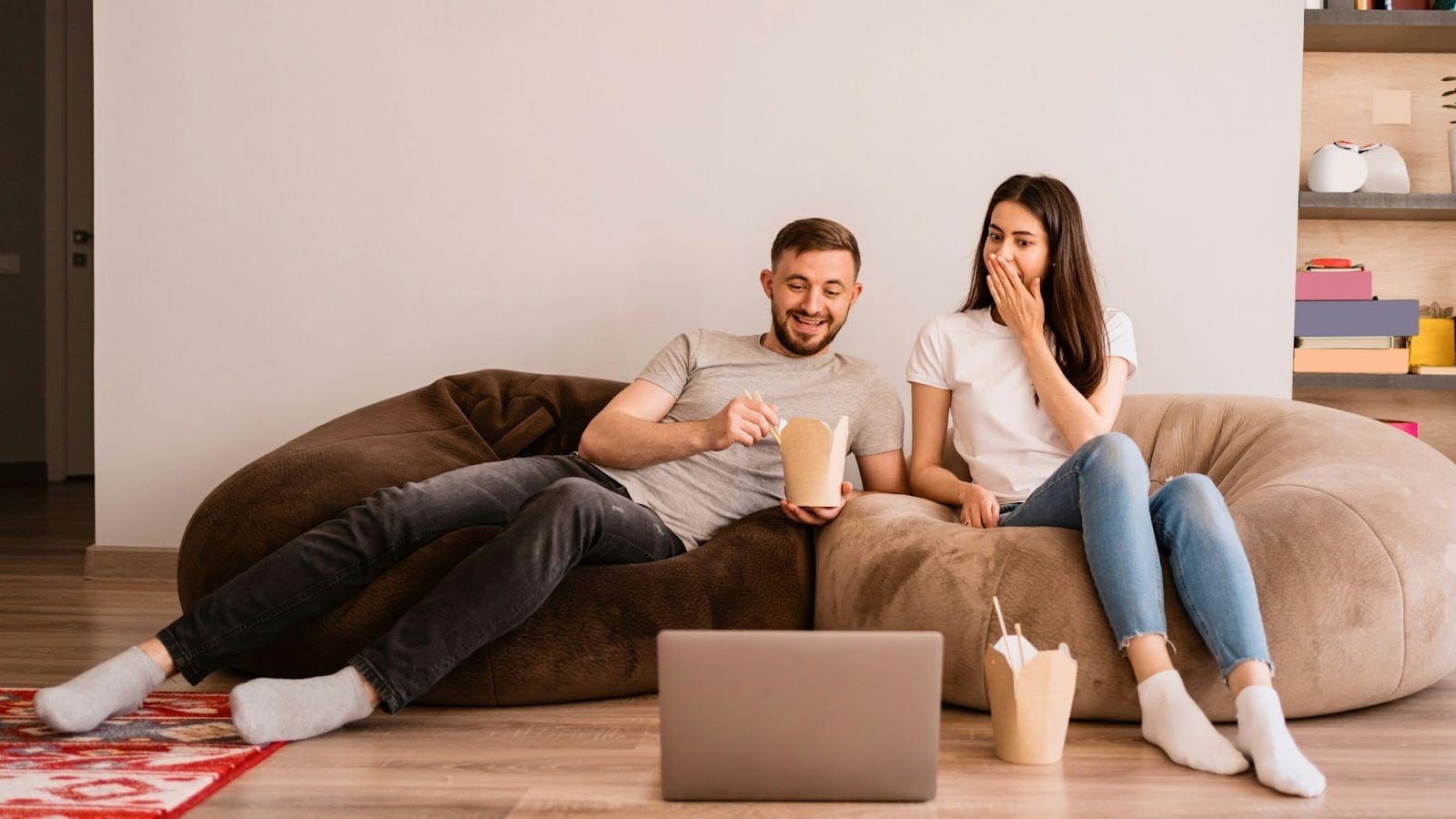 A man and woman having a bond