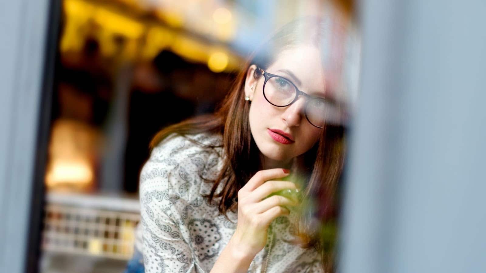A woman planning