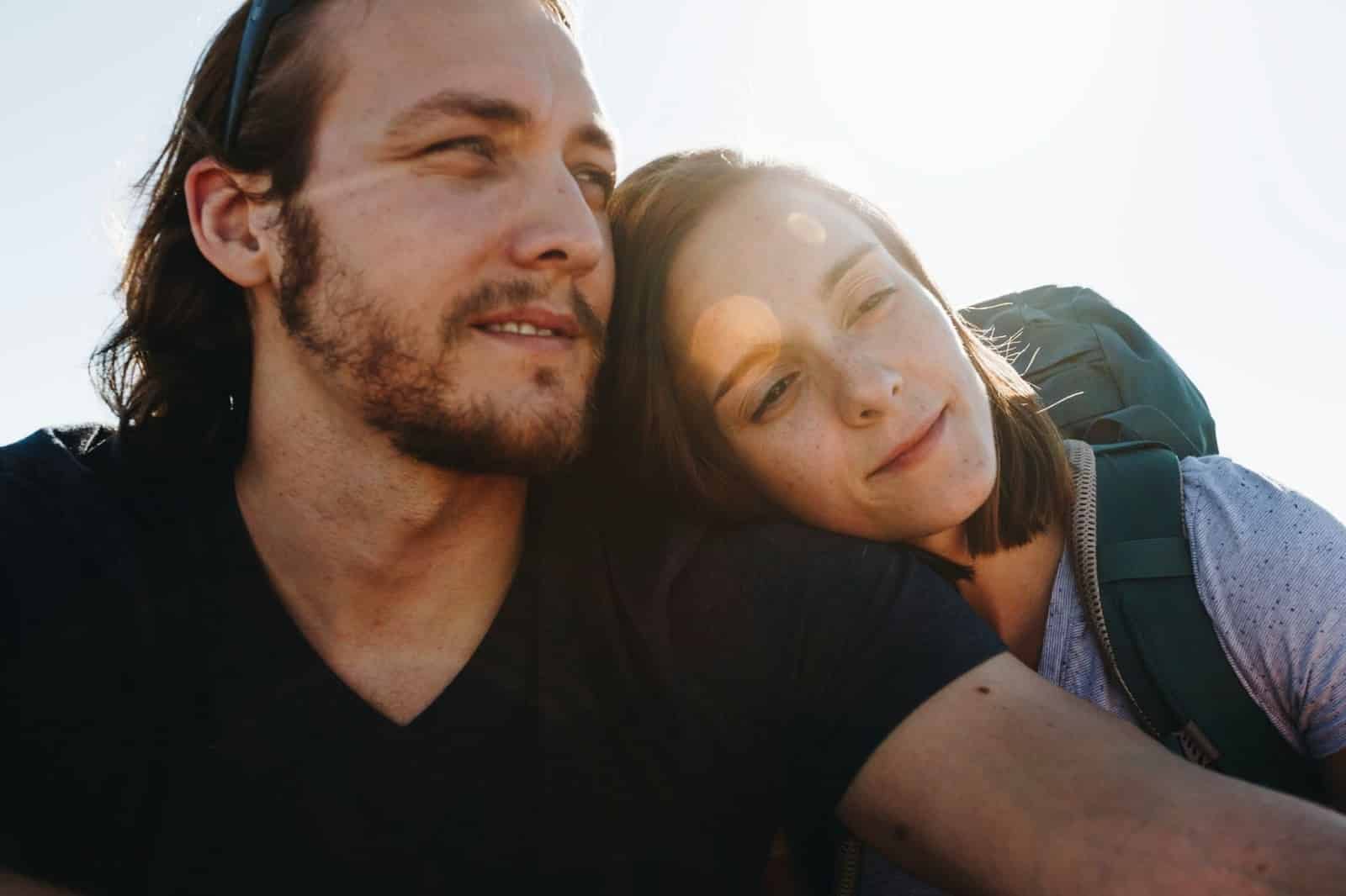 A man and woman together