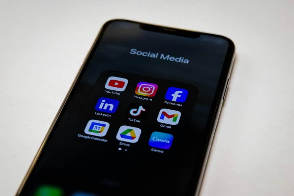 smartphone app interface