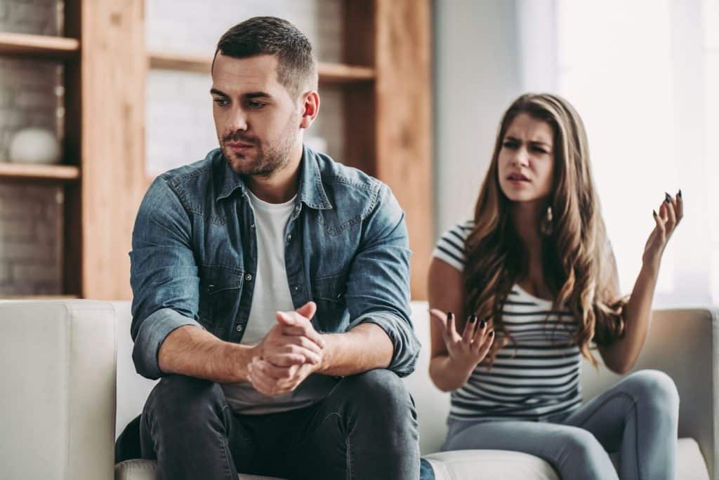 couple tense atmosphere