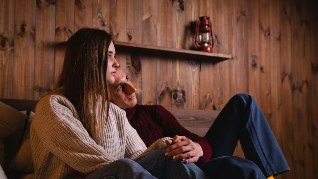 A man and woman together