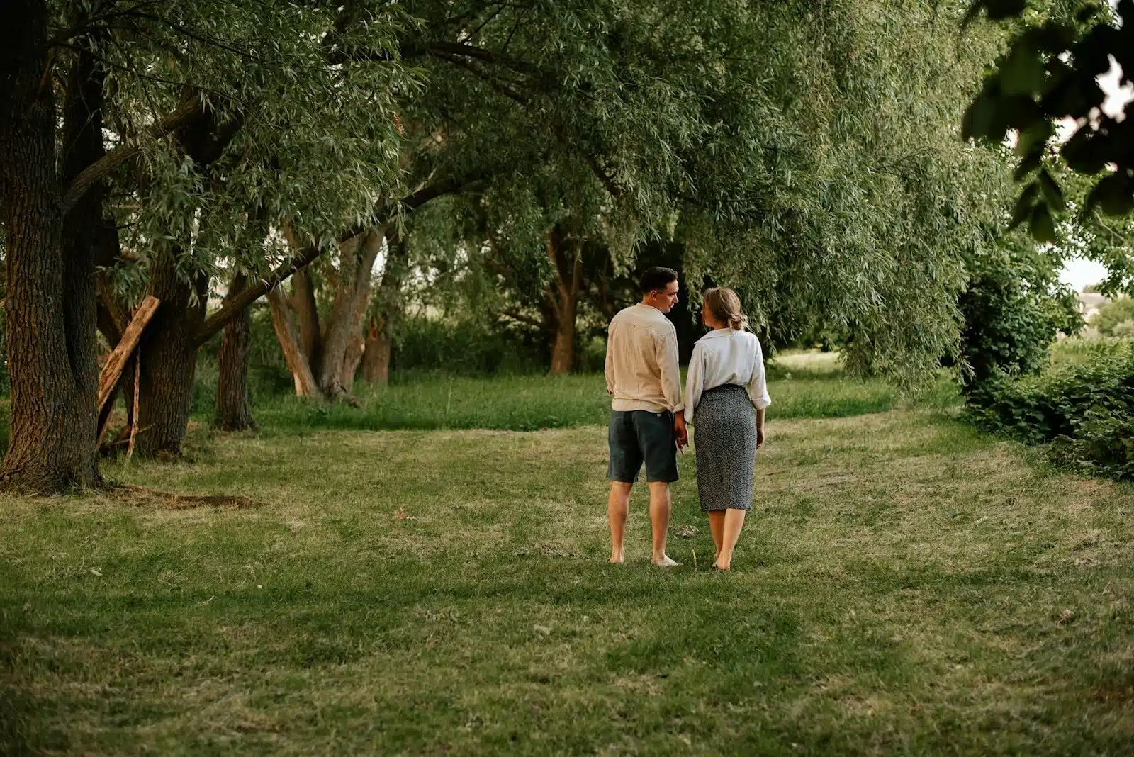 calm couple
