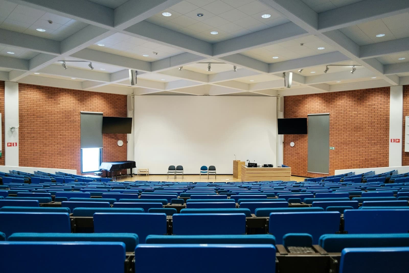 empty community hall