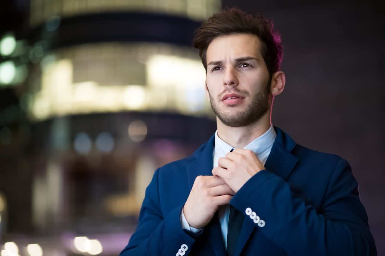 confident man