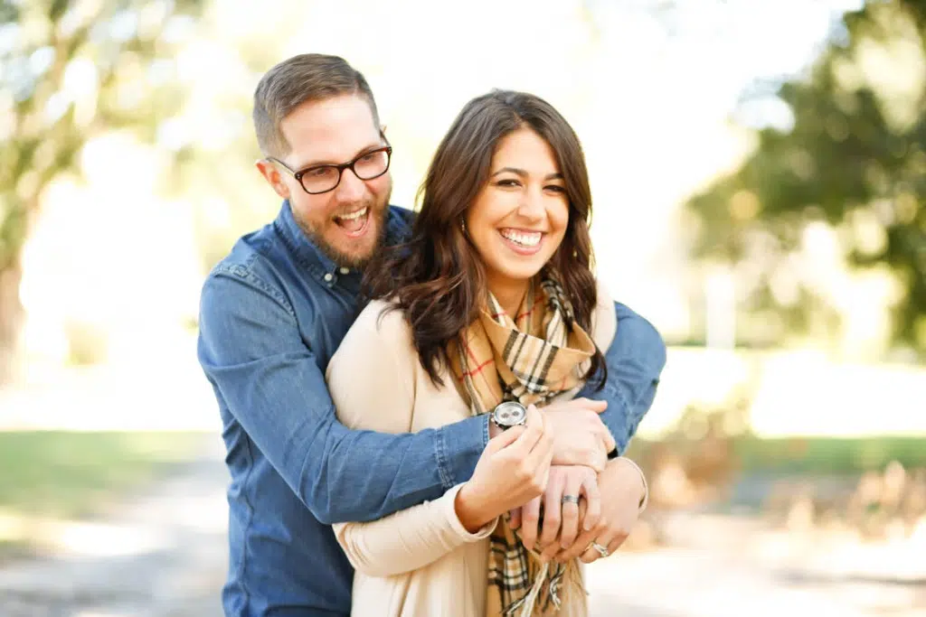 A happy couple