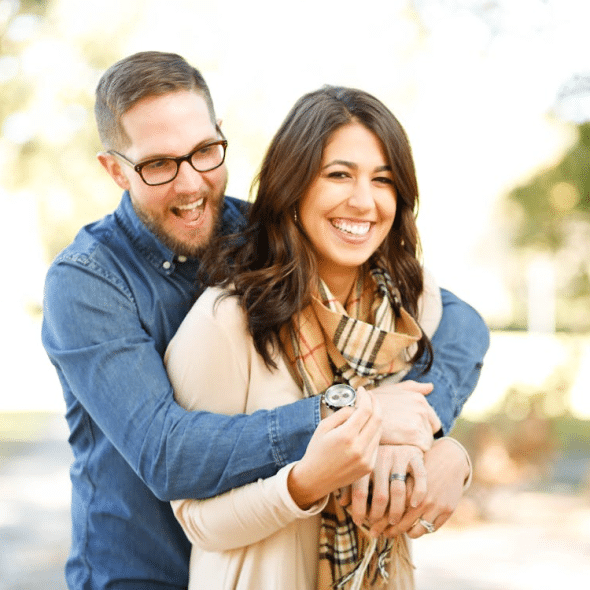 A happy couple