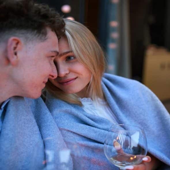 A couple having an honest conversation