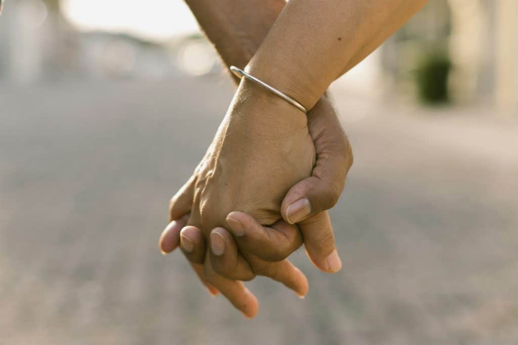couple reconnecting