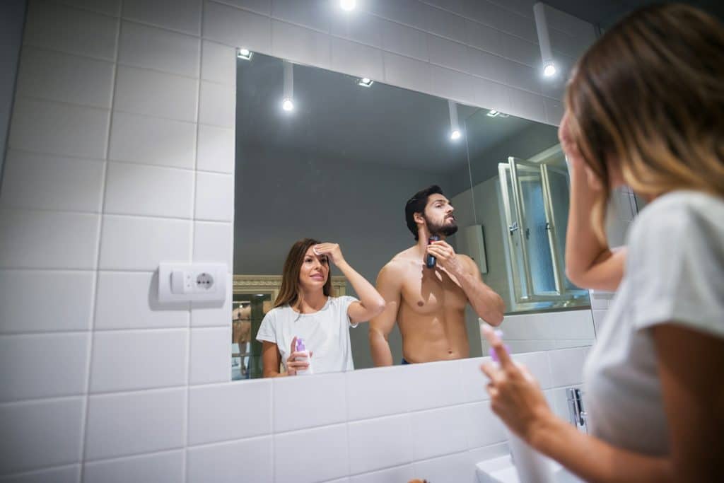 couple evening routine