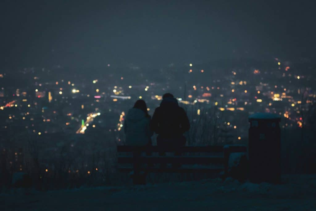 couple quiet evening