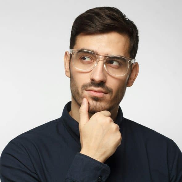 thinking man