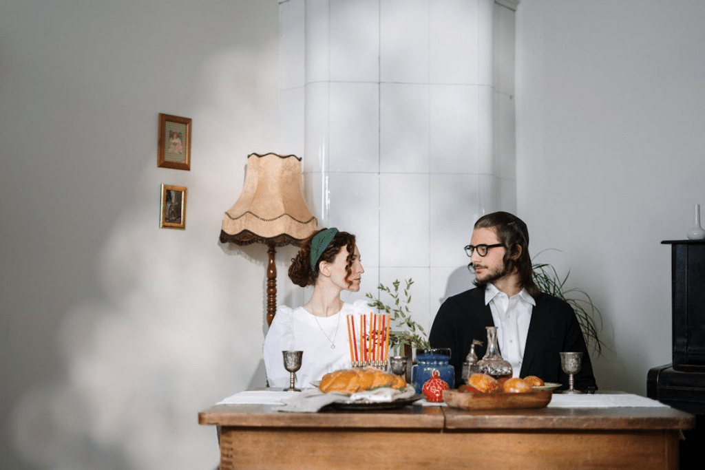 Couple Having dinner