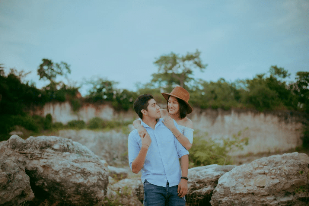 Couple Looking at Each Other