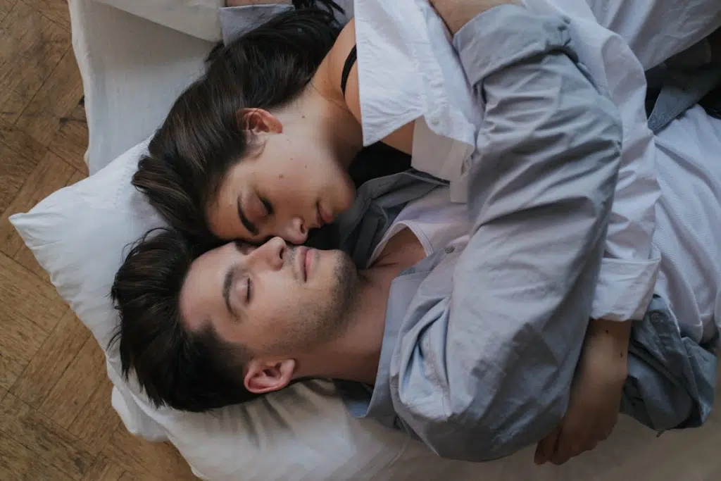Close Up Photo of Couple Hugging Each Other