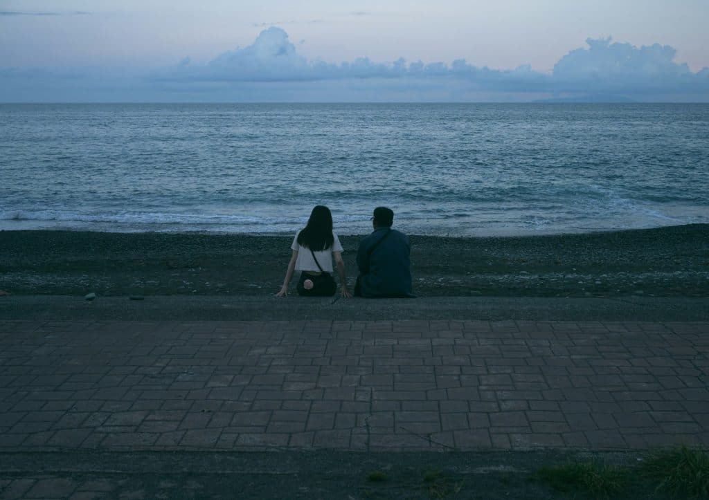 couple waiting silence