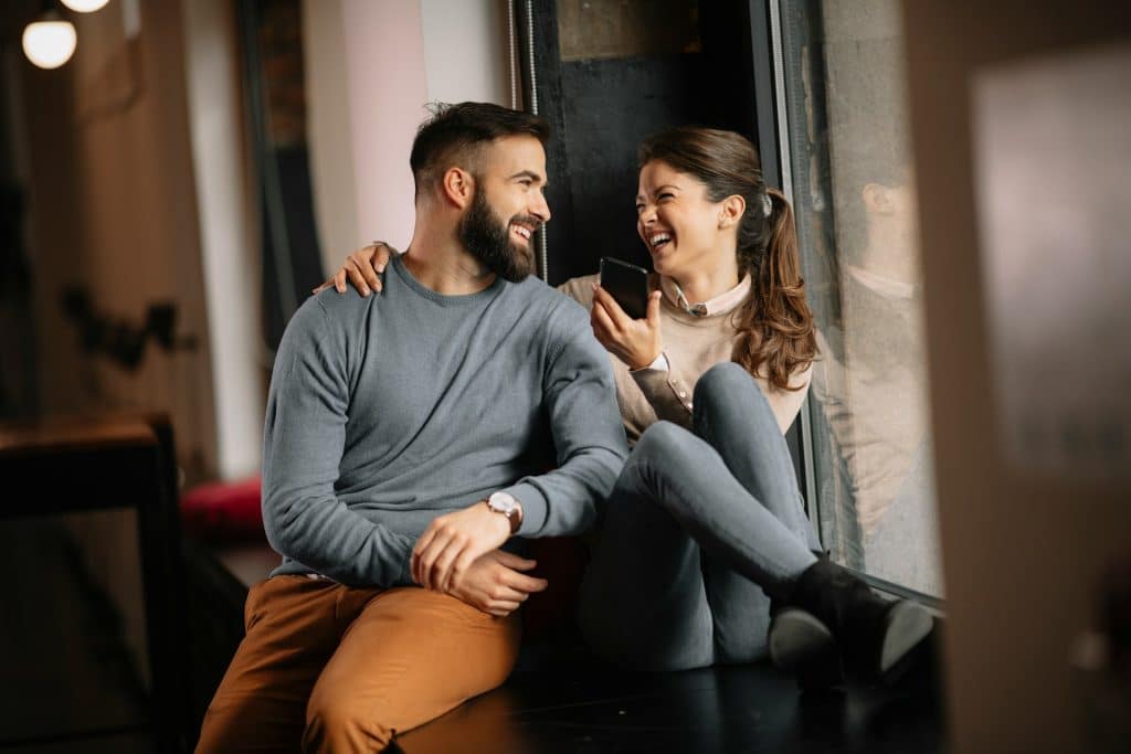 happy couple