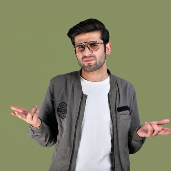 confused man